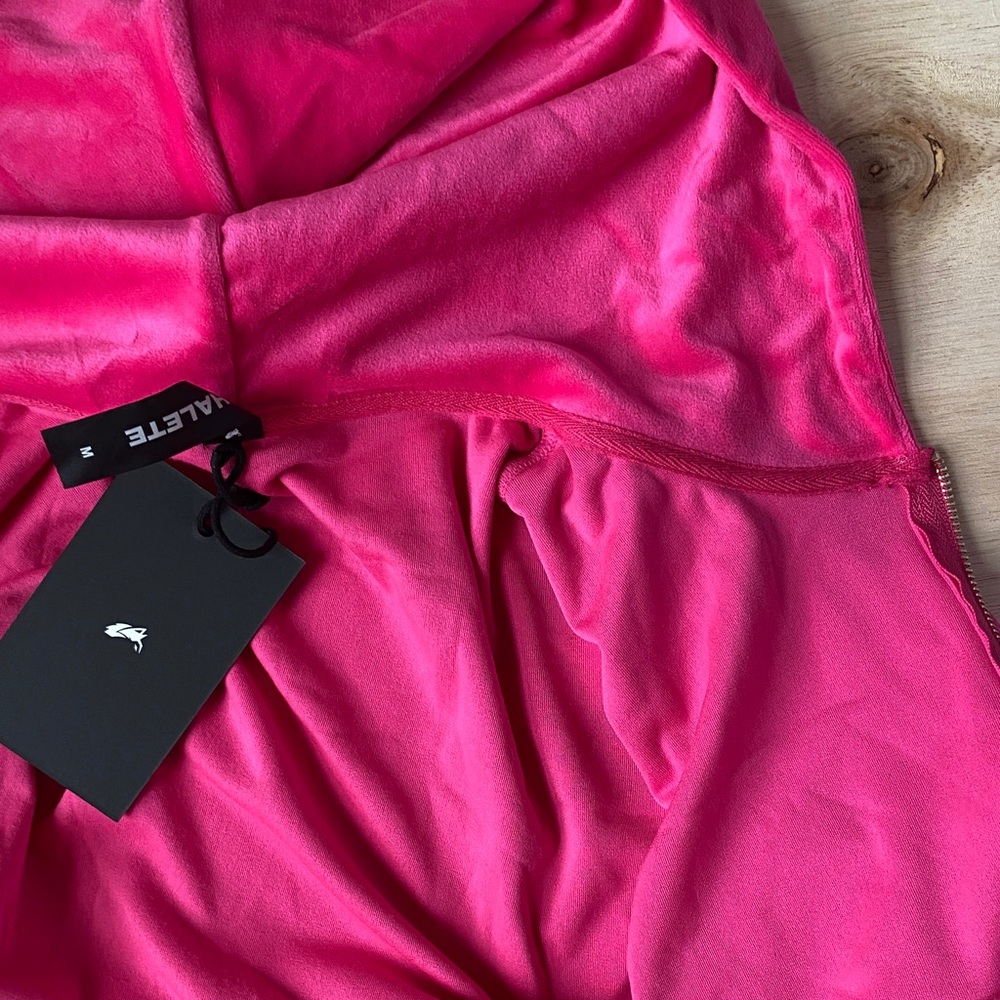VELOUR ZIP HOODIE - Picture 12 of 13